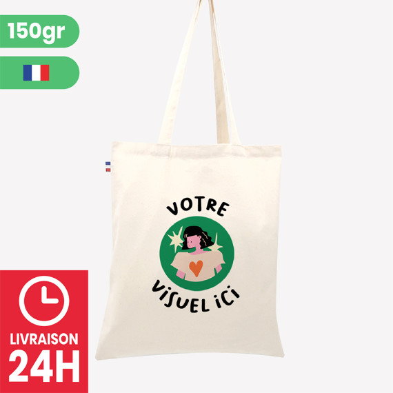 tote bag Made in France personnalisé rapide