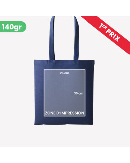 cheap navy custom tote bag