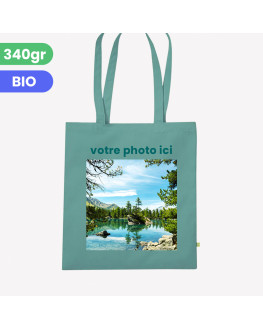 safe green personalised tote bag