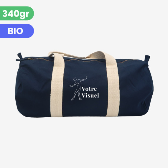 personalized navy sport bag