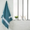 blue beach towel