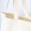 blank cotton carrier bag
