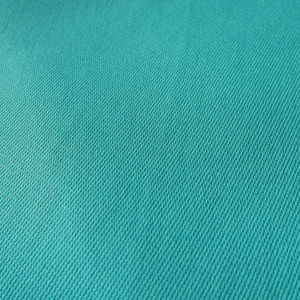 zoom coussin bleu canard