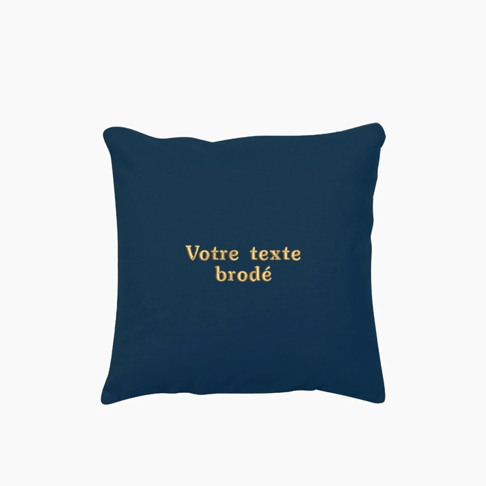 Coussin Brodé Made in France | Coussin Personnalisé Brodé