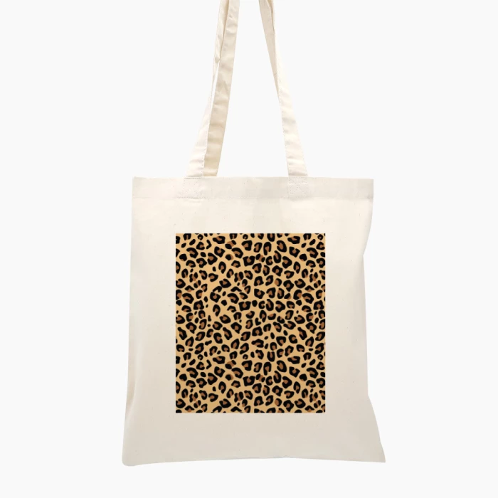 Leopard Print Tote Bag