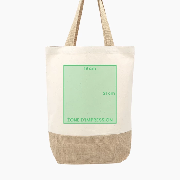 printed summer tote bag