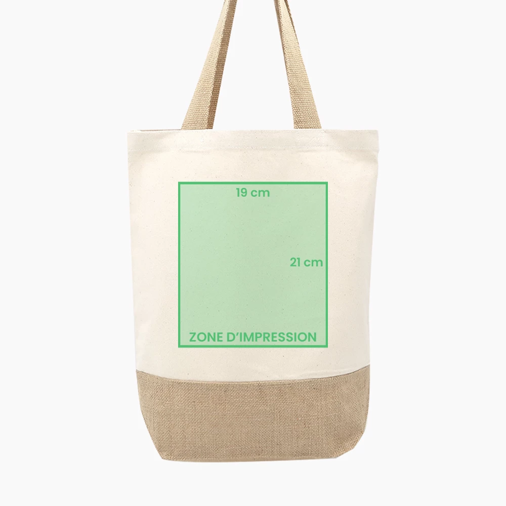 printed summer tote bag
