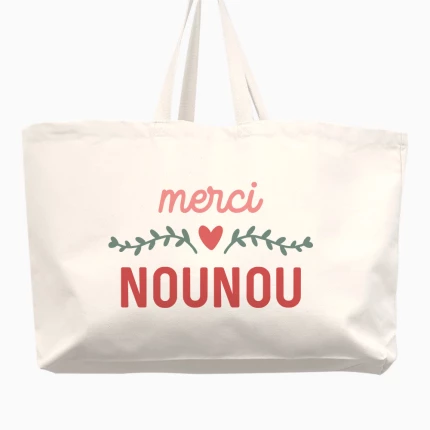 Sac Oversize Merci Nounou