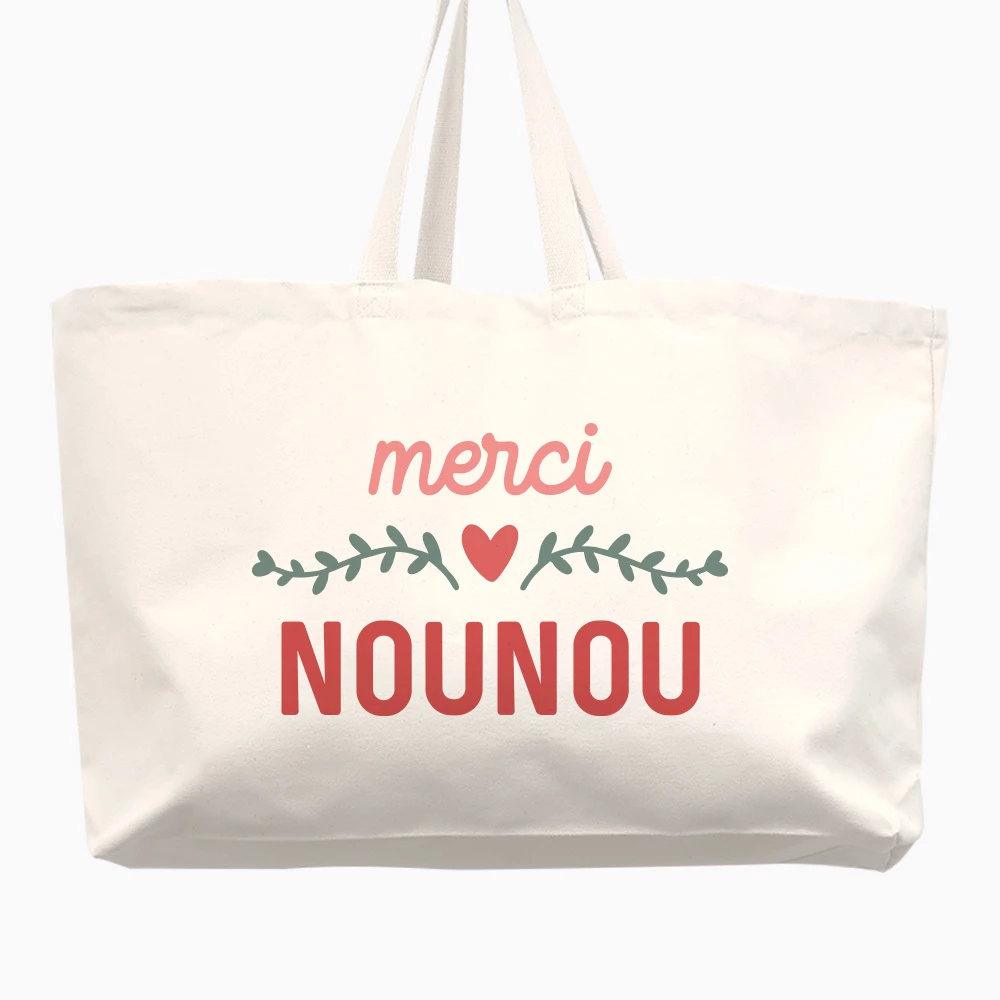 Sac Oversize Merci Nounou