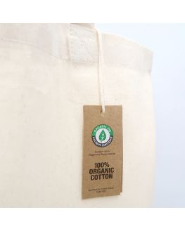 quick personalized organic tote bag