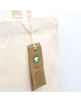 customizable organic tote bag