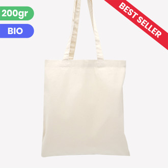 blank organic tote bag