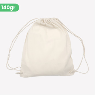 blank coton backpack