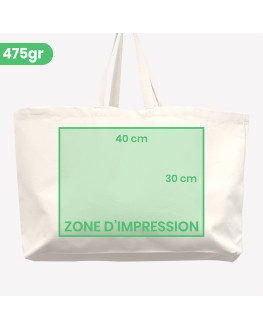large customizable beach bag