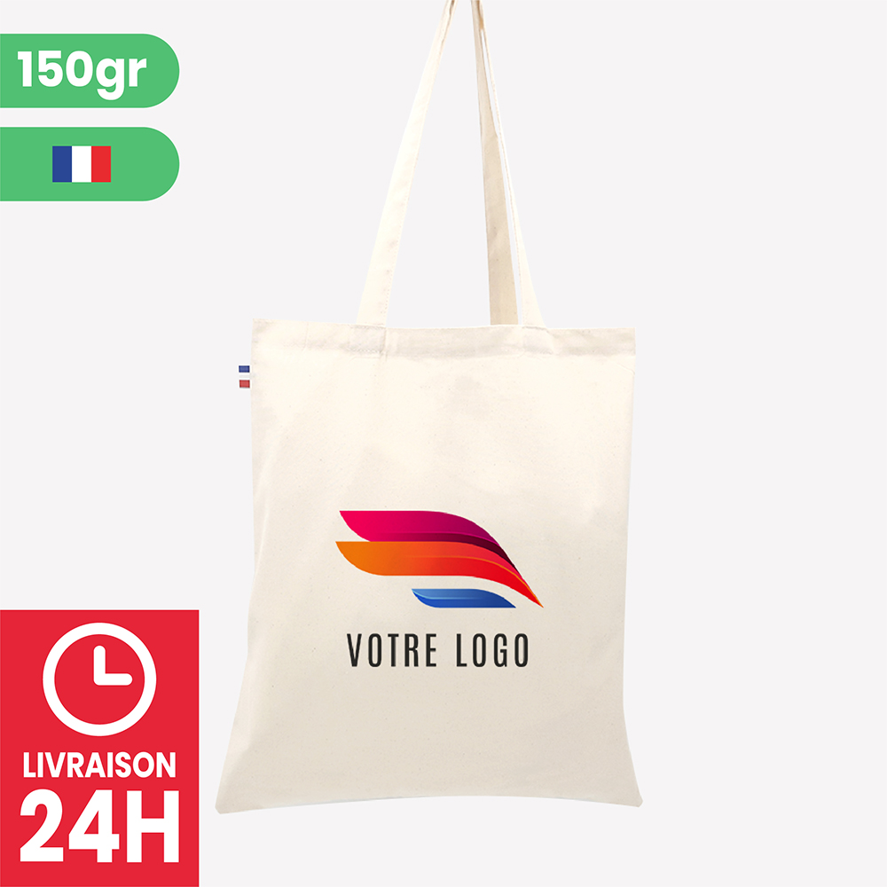 tote bag made in france livraison 24h