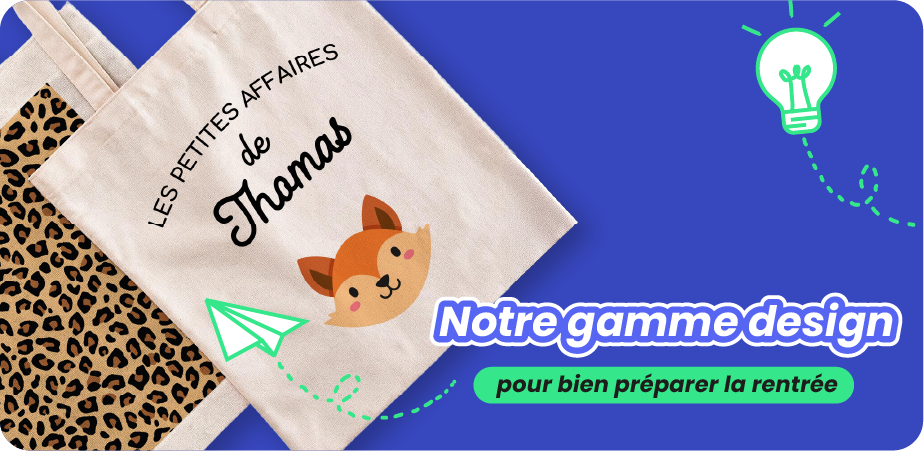 tote bags design personnalisés