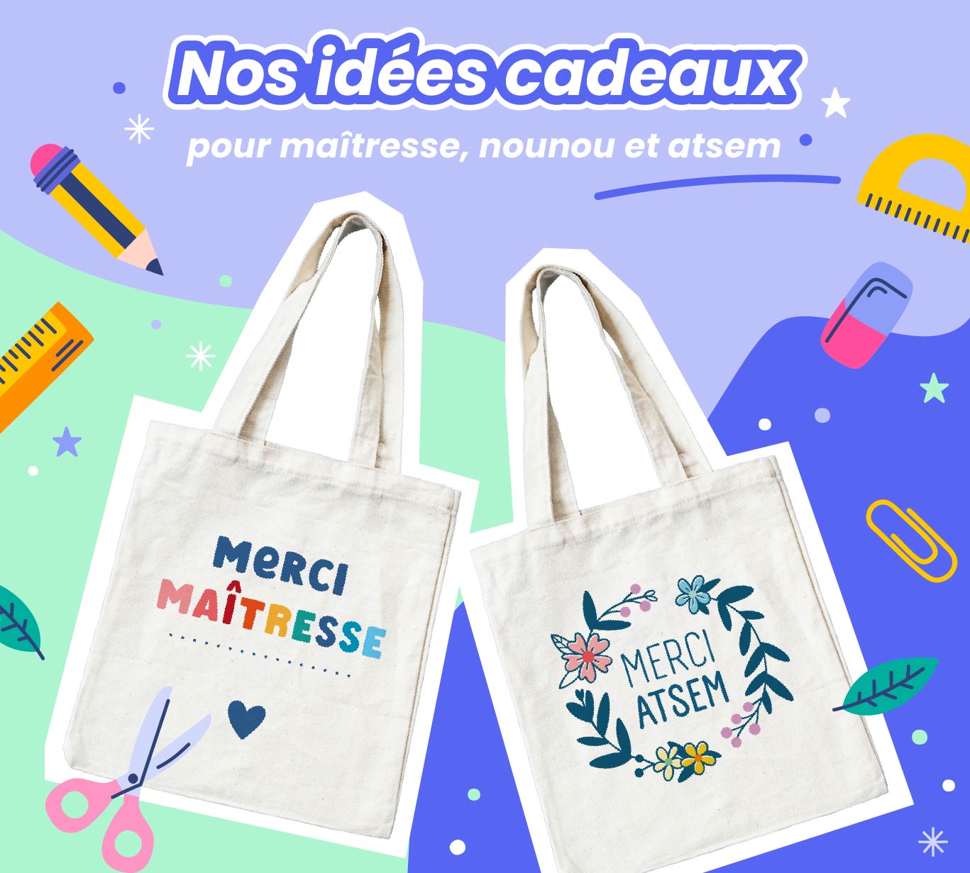 tote bags design personnalisés