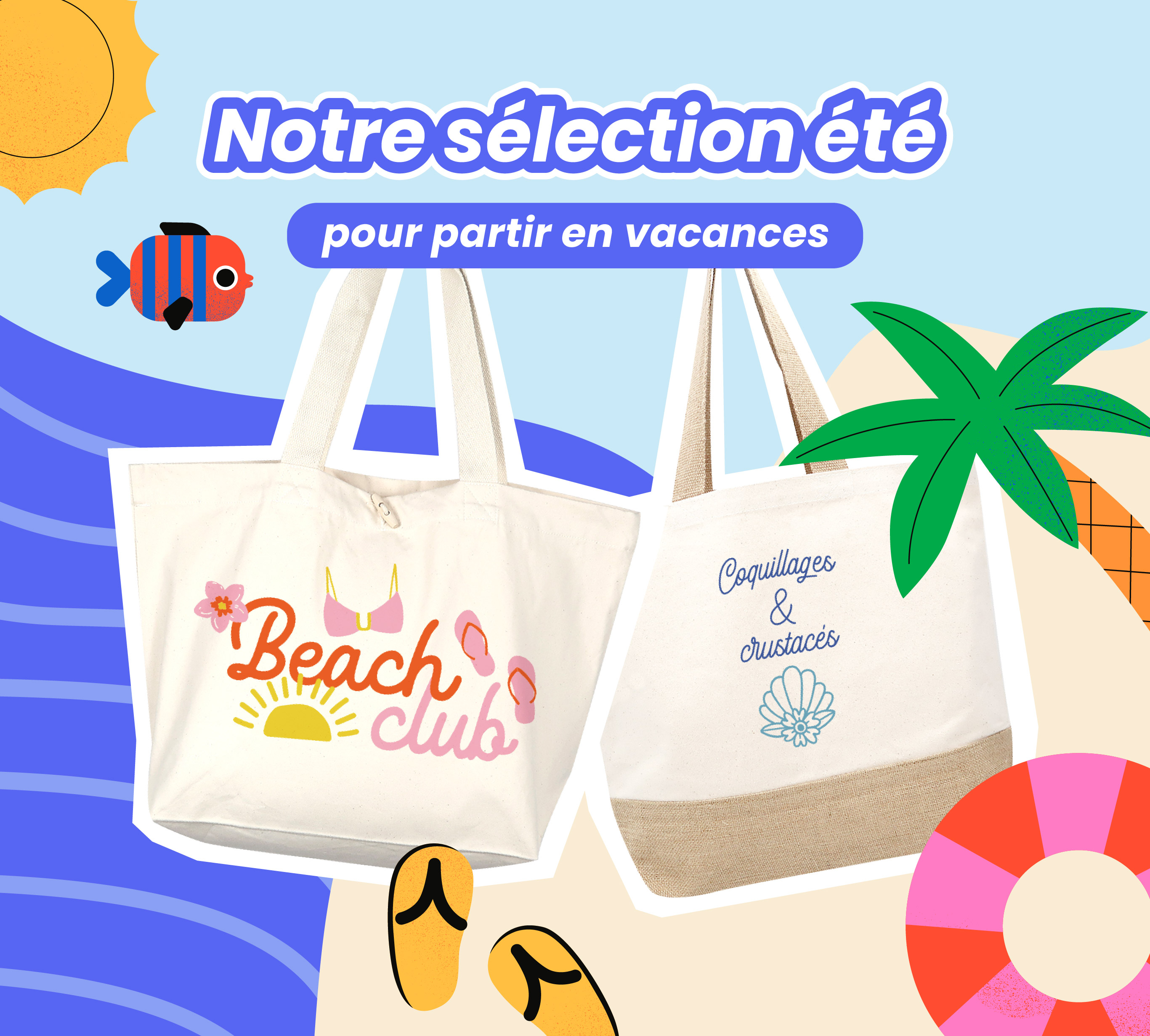 tote bags design personnalisés